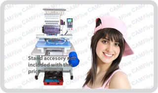 Commercial Embroidery Machine 15 Colors CFSE DM1501 Logos Designs 