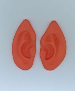   pointed elf devil ears rubber prosthetic halloween costume accessory