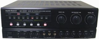 New Hisonic MA2000K Dual 400W Karaoke Mixer Mixing Amplifier Amp