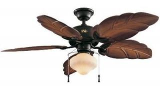 Hampton Bay Nassau Indoor / Outdoor 52 inch Tropical Ceiling Fan with 