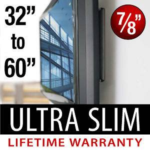  Flat Screen Ultra Low Profile Wall Mount LCD LED PLASMA TV 32 37 42 