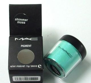 MAC Pigment SHIMMER MOSS discontinued color   7.5 g Professional Size 