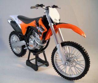   KTM 350 SX F Dirt Bike Motorcycle Diecast DieCast with Plastic Moto