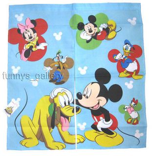80x79cm Mickey Minnie Mouse Pluto Door Curtains Screen Blind