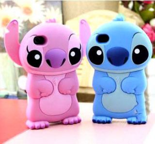 Disney Lilo Stitch 3D House Shell or Purple Hard Back Case For iPhone 