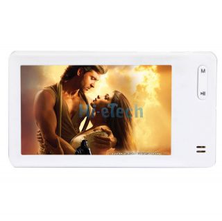 New 8GB 8G 2.8 LCD Screen MP4 MP5 Player with Digital Camera White