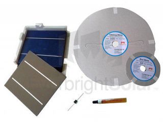   Grade A Multi 6x6 Solar Cells DIY Solar Panel Kit Flux 1KW 1000W total