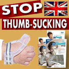 DR THUMB THUMBGUARD STOP THUMBSUCKING AID TREATMENT KIT GUARD SUCKING 