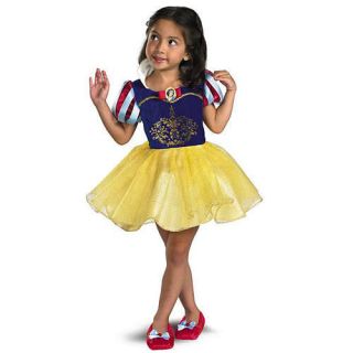 New Disney Princess Snow White Dress Up Dress Toddler Girls Costume