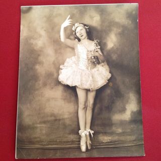 Vaudeville dancer ballet ballerina costume girl Vintage 1920s 1930s 