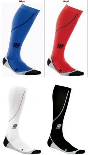 CEP Womens Run Progressive Compression Socks    Black, Blue, Red or 