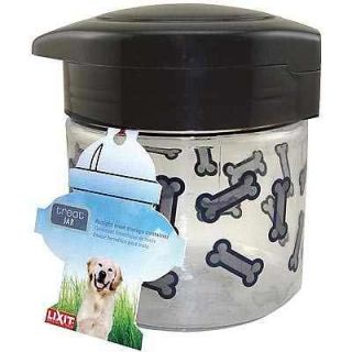 Dog Treat Jar Storage Container Airtight Durable Plastic **MADE IN USA 