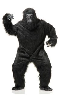   GREAT APE DELUXE GORILLA KING KONG ADULT HALLOWEEN COSTUME ONE SIZE