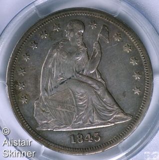 1845 silver dollar in Coins US