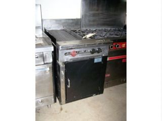WOLF RANGE BURNERS AND GRIDDLE 2 BURNERS 12 IN GRIDDLE
