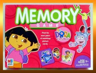 Nick Jr DORA The Explorer MEMORY Game 100% Complete *LN* For Ages 3 