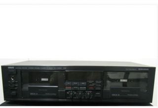 Yamaha KX W602 Dual Cassette Deck