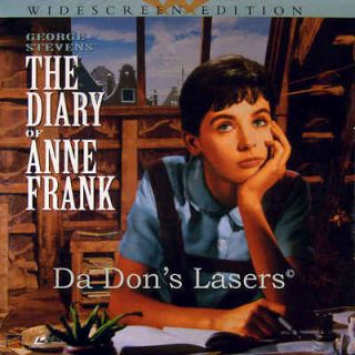   of Anne Frank WS RM Rare Uncut NEW LaserDisc Perkins Biography Drama