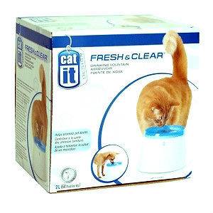 Hagen Fresh & Clear Drinking Fountain For Cats & Small Dogs