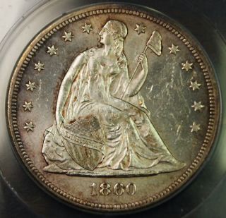 1860 silver dollar in Half Dollars