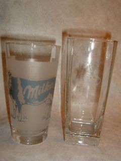 COW drinking glasses 2 Milka & Alfa Laval Agri glass