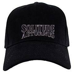 SOLITUDE AETERNUS EMBROIDERED CAP BLACK HAT DOOM METAL REVEREND 