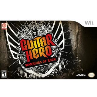 Guitar Hero Warriors of Rock Band Kit Bundle [T] WII