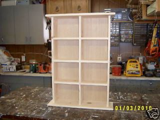 DVD STORAGE CABINET SHELF CAN MAKE TO ORDER FREE COLOR