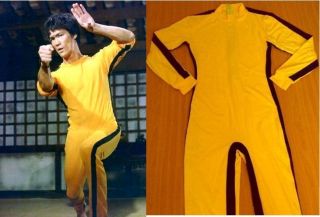 New Bruce Lee Fight Costume Adult Game of Death Kill Bill