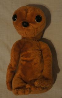   International 1982 Medium Stuffed Plush Brown ET Character Doll Toy