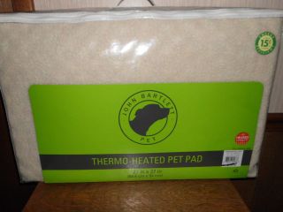 Thermo Heated Pet Pad   Dual Thermometer Control 27 x 37 NIB