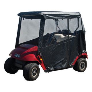 Golf Cart 3 Sided Enclosure EZGO 94+ Black Cart Cover