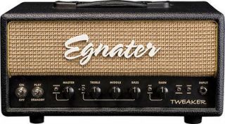Egnater Tweaker Head 15w Tube Guitar Amplifier Head, NEW