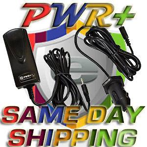 PWR+® 2 IN 1 AC ADAPTER + CAR CHARGER FOR SHARPER IMAGE LITERATI 