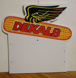   23 Dekalb flying wing field ear corn seed dealer sign double sided