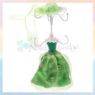  Bride Earring Key Ring Jewelry Display Stand Holder Showcase Green