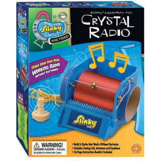 Educational Science Crystal Radio Kit for KIDS Ages 8 to 10 Years 