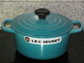 Le Creuset Caribbean Blue Round Dutch Oven 2 Qt 2.0 Qt. #18 Brand 