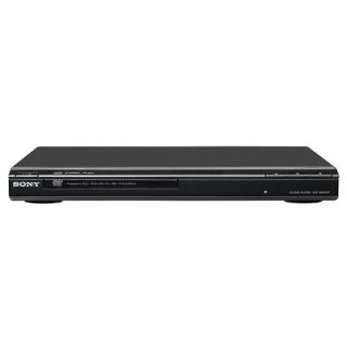Sony DVD Player CD DVP SR200P / B New Black with Remote Control and A 