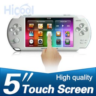   screen handheld game console PSP with Camera Recording alarm clock MP4