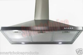   36 Kitchen Wall Mount Stainless Steel Range Hood S63190 Stove Vents