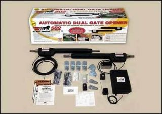 NEW MIGHTY MULE FM502 AUTOMATIC DUAL GATE OPENER