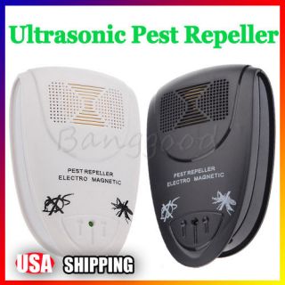 Ultrasonic Electric Anti Mosquito Insect Pest Mouse Repellent Repeller 