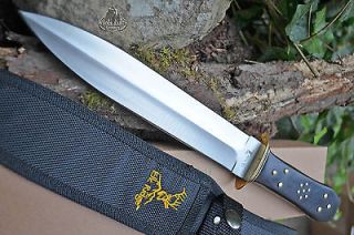 Big Knife New Dagger Sword Short Hunting Skinning Point Elk w/Box 
