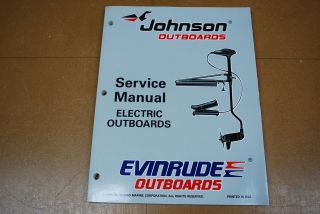 Johnson Evinrude Outboard 1997 Service Manual Electric Trolling Motor 