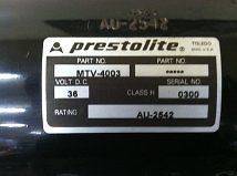 Electric Forklift Motor Prestolite Crown MTV 4003 MR 622 04003 W​TM 