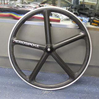   Fixie Road Track Bike 700c Front Wheel RAW color w/ hub Machined