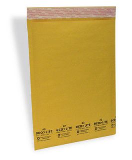 100 #2 8.5x12 Kraft ^ Bubble Mailers Padded Envelopes