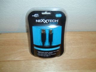 NexxTech Hi Speed Gold Plated USB Cable SEALED