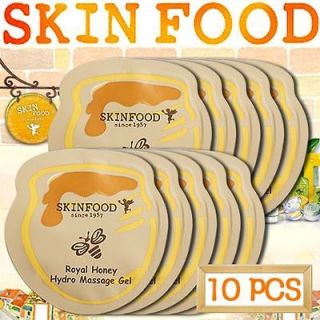 SKINFOOD] Royal Honey Hydro Massage Gel Samples   10pcs SKIN FOOD 
